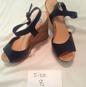 Black Wedge Shoes